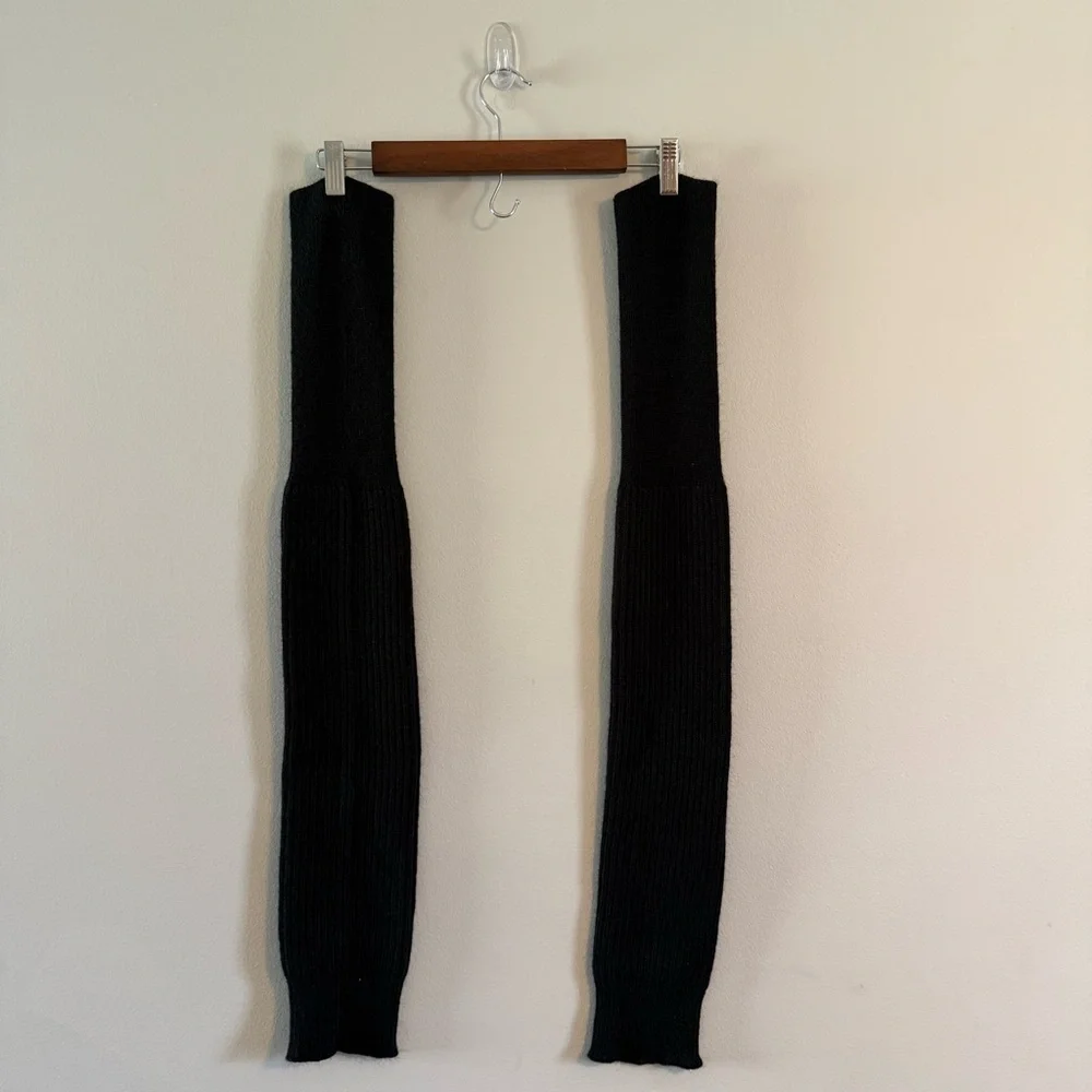 Women's Black Leg Warmers